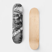 Amerikaans-Indiaas hoofdskateboard Skateboard (Voorkant)