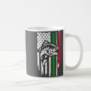 Amerikaans Italiaans B Visvlag Voor Visser Italiaa Koffiemok
