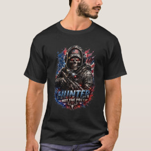 Amerikaans Jager T-shirt met Schedel – Jager Niet 