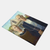 Amerikaans kunstmatig schilder voor gegoten kunst deurmat (Schuin)