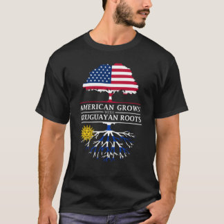 Amerikaans kweekje met Uruguayaanse wortelsUrug T-shirt