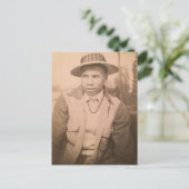 -Amerikaans Man Briefkaart (Staand voorkant)