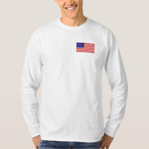 Amerikaans Mannen Lange hoes Shirt