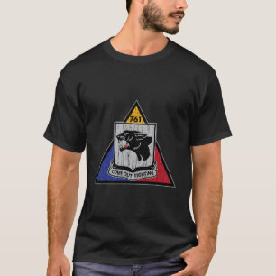 Amerikaans Marauder 761e WWII Tankbataljon T-shirt