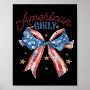 Amerikaans meisjesachtig schattig Coquette strik 4 Poster
