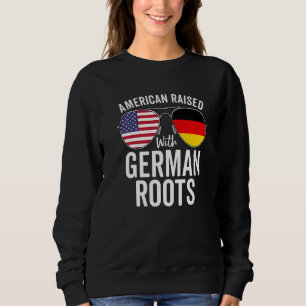 Amerikaans met Duitse roet VS Duitsland vlag Trui