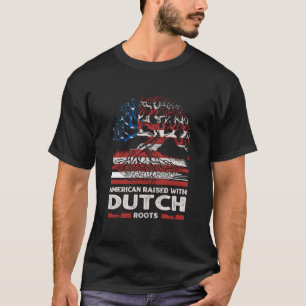 Amerikaans met Nederlandse roots Patriottisch Nede T-shirt