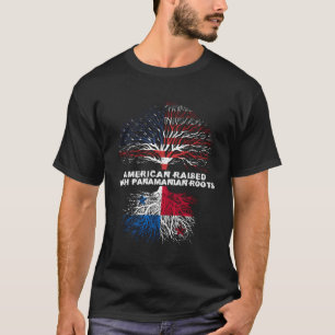 Amerikaans met Panamese rotsbanden Panama T-shirt