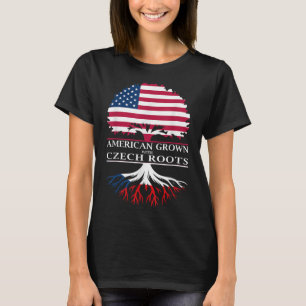 Amerikaans met Tsjechische wortels T-shirt