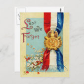 -Amerikaans militair Briefkaart (Voorkant / Achterkant)