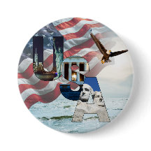 Amerikaans monument Amerikaanse vlag Zee en Amerik