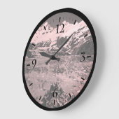 Amerikaans monument voor Alaska glacier baai Grote Klok (Hoek)