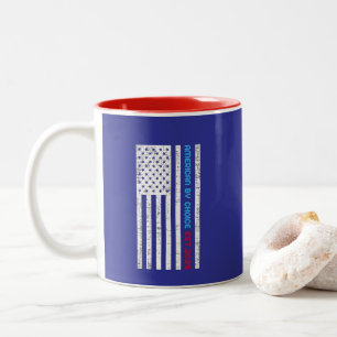 Amerikaans naar keuze EST.2025 Tweekleurige Koffiemok