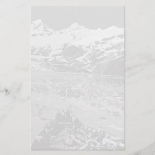 Amerikaans nationaal monument voor Alaska glacier Briefpapier