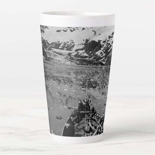  Amerikaans nationaal monument voor Alaska glacier Latte Mok (Voorkant)