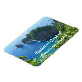 Amerikaans nationaal park Samoa Magnet Magneet (Linkerzijde)