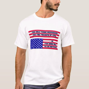 Amerikaans noodsignaal t-shirt