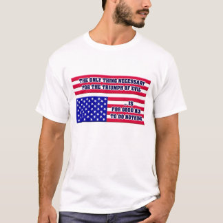 Amerikaans noodsignaal t-shirt