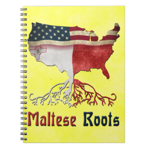 Amerikaans Notitieblok van Maltese wortelen Notitieboek