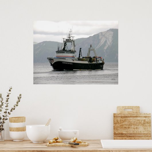 Amerikaans nummer 1, Fabrieksmokkelaar in de Neder Poster (Keuken)