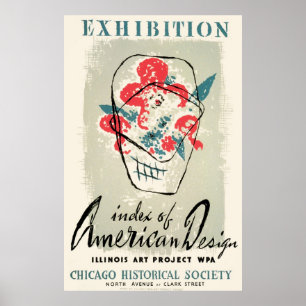  - Amerikaans Ontwerp Chicago - Poster