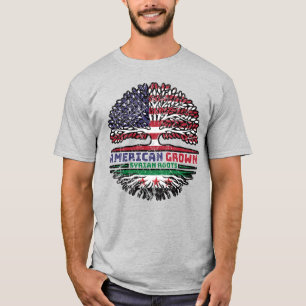 Amerikaans opgegroeid met Syrische wortels T-shirt