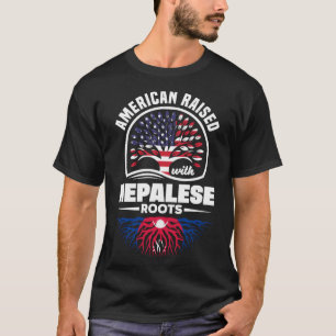 Amerikaans opgevoed met Nepalese roots Nepalees T-shirt