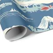 Amerikaans oriëntatiepatroon (2) Cadeaupapier (Rol Hoek)