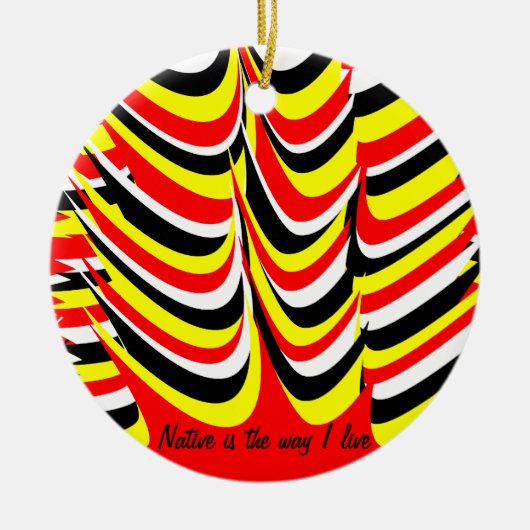 amerikaans ornament (Voorkant)