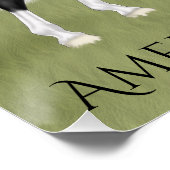 Amerikaans paard van zadelras perfect poster (Hoek)