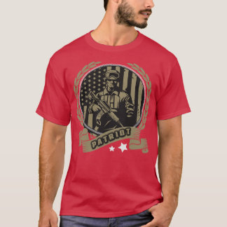 Amerikaans patriot (2) t-shirt