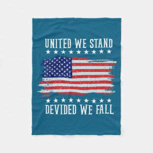 Amerikaans patriottisch - Amerikaanse vlag vrijhei Fleece Deken