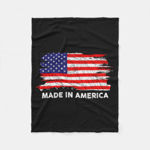 Amerikaans patriottisch - Amerikaanse vlag vrijhei Fleece Deken