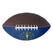 Amerikaans Patriottisch football met Indiana-vlag (Voorkant)