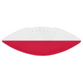 Amerikaans Patriottisch football met vlag van Pole (Paneel)