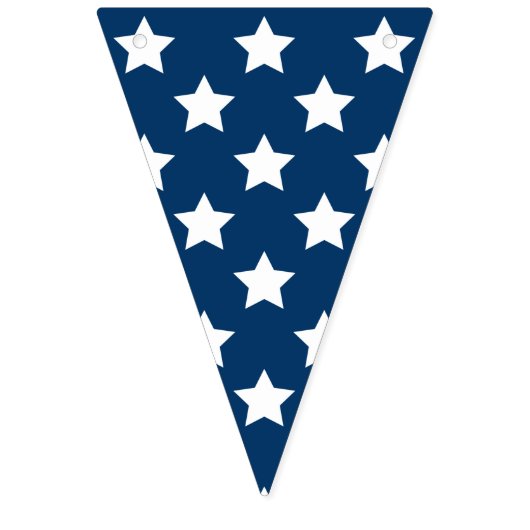 Amerikaans Patriottisch Rood Wit en Blauw Vlaggetjes (Tweede vlag)