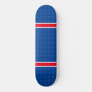 Amerikaans patriottisch skateboard
