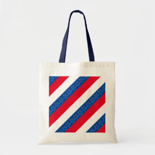 Amerikaans patriottisch tote bag