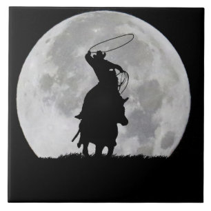 Amerikaans portaal Cowboy Westerne Tegeltje