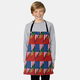 Amerikaans Portugees design Schort
