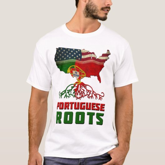 Amerikaans Portugees T-shirt (Voorkant)