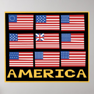 Amerikaans poster