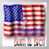 Amerikaans Poster (Voorkant)