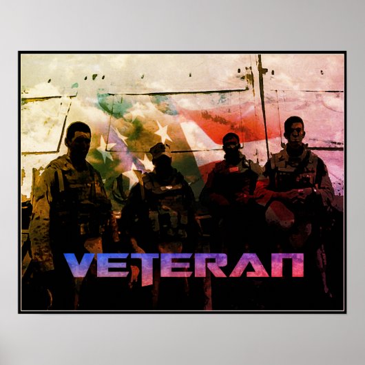 Amerikaans Poster (Voorkant)