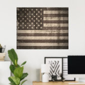 -Amerikaans Poster (Thuiskantoor)