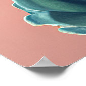 Amerikaans Poster Bullfrog Hipster (Hoek)