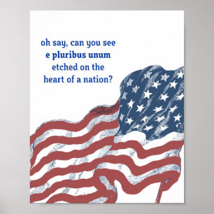 Amerikaans Poster Motivatie Gezegde