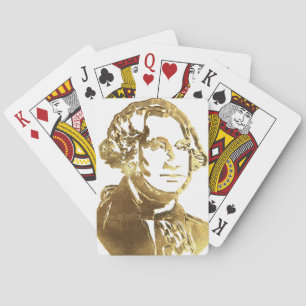Amerikaans President George Washington Portrait Go Pokerkaarten