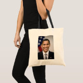 Amerikaans President kiest Barack Obama Tote Bag (Voorkant (product))
