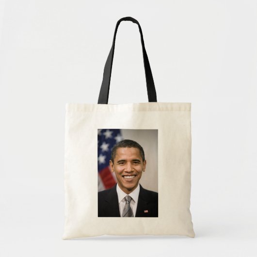 Amerikaans President kiest Barack Obama Tote Bag (Voorkant)